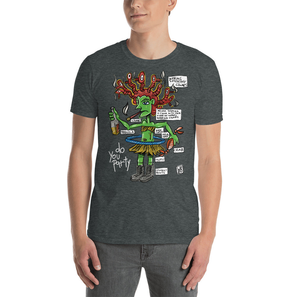 Treasures and Pleasures - Medusa – Lebo Short-Sleeve Unisex T-Shirt